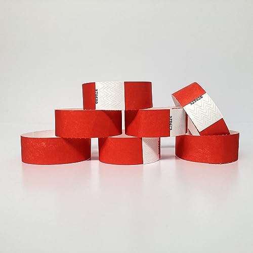 Bracelets en Tyvek de sécurité 25 mm pour stopper la fraude aux entrées de club et concert
