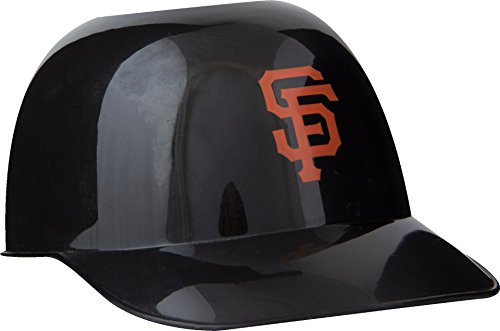 Official MLB Mini Baseball Helmet 8oz Ice Cream/Snack Bowls, 1 Count, San Francisco Giants