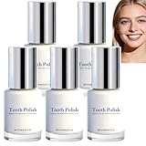 Pâte à polir les dents, liquide de polissage cosmétique, formule douce et sûre pour les dents sensibles, améliore l'apparence de la surface des dents, peinture blanchissante instantanée (5pcs)