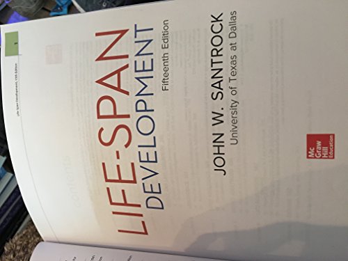 Life Span Development (Arizona State University... 130851039X Book Cover