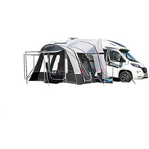Bus vorzelt aufblasbar dwt Patron Air High HQ 340x240 cm grau Gr. S-Schiebetür oder Gr. F-Flügeltür Reisezelt Reisezelt Kastenwagen reisemobilzelt, Größenauswahl:S - Schiebetür Cover