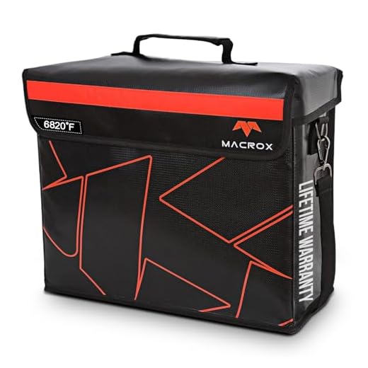 Fireproof Waterproof Document Storage Bag