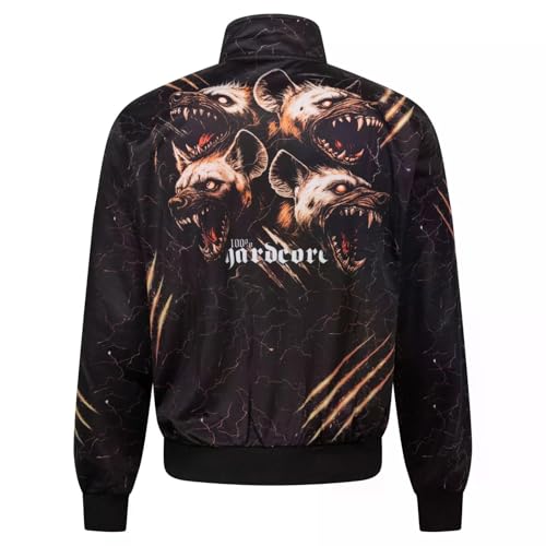 100% Hardcore Veste de survêtement Clawpack pour homme - Noir - Veste Gabber, Noir , M