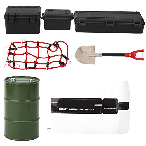 Caixa de Armazenamento de Barril de óleo, Rede de Bagagem de pá, Adesivo, Acessório Decorativo de Ca