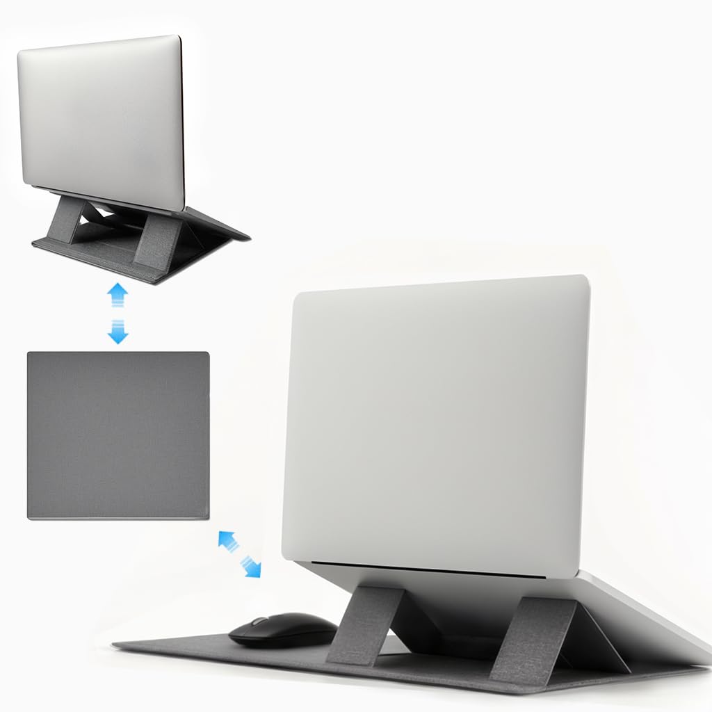 Amazon.co.jp：Domstar ノートパソコンスタンド マウスパッド一体型 非