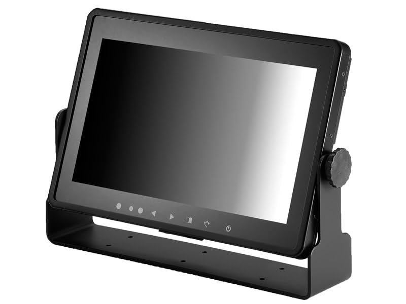Image of 1029CNH 10.1 Inch IP65 Water Resistant Sunlight Readable Touchscreen Monitor, 1200 Nits, HDMI, VGA, DVI via Adapter, Dual AV Inputs, 1280 x 800 IPS Display, VESA 75mm, 9V-36V DC
