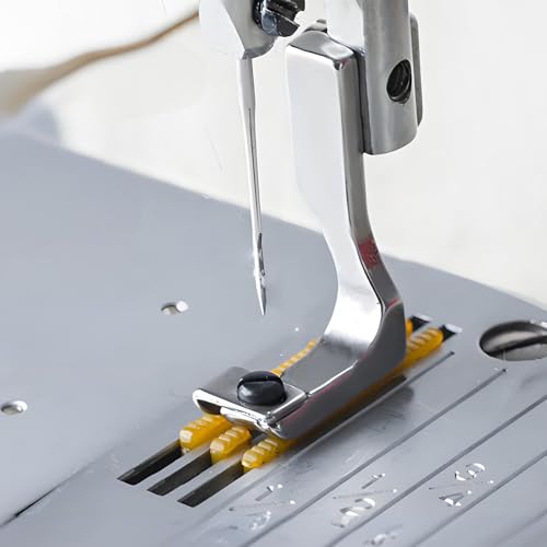 Pie para máquina de coser cremallera invisible miniatura 1