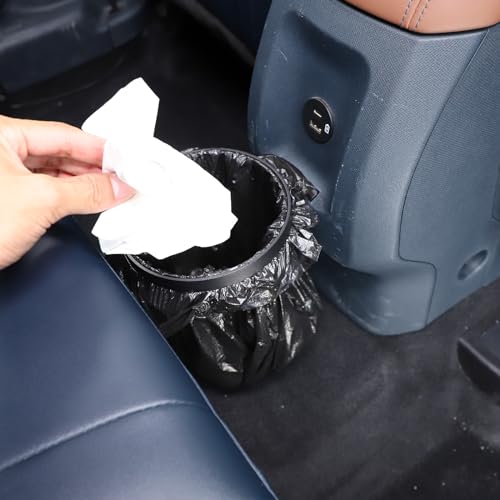 Image of CHEAYAR Rear Trash Bag Holder Expander Organizer Compatible with Ford Maverick 2022 2023, Car Garbage Bin Wastebasket Hanging Integrated Tether System FITS Slot Interior Accessories