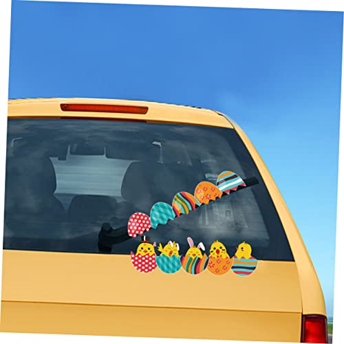 Amosfun Adesivos Para Limpador De Para-Brisa De Carro Decalques De Limpador De Carro Adesivos De Lim