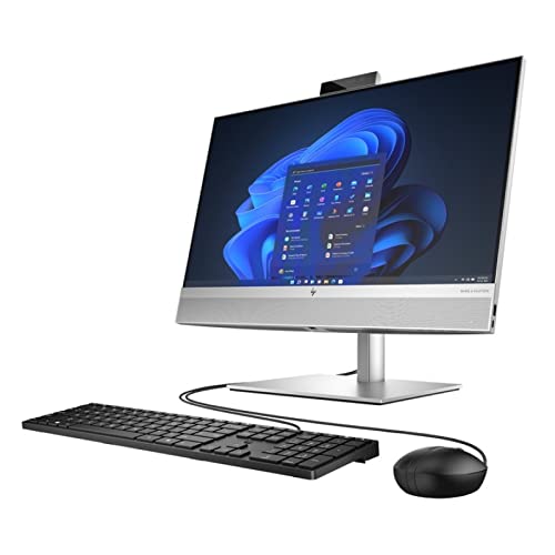 Image of HP EliteOne 840 G9 All-in-One Computer - Intel Core i5 12th Gen i5-12500 Hexa-core (6 Core) 3 GHz - 8 GB RAM DDR5 SDRAM - 256 GB M.2 PCI Express NVMe SSD - 23.8 inch Full HD 1920 x 1080 Touchscreen