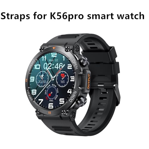 Correas de silicona compatibles para K56pro reloj inteligente miniatura 2