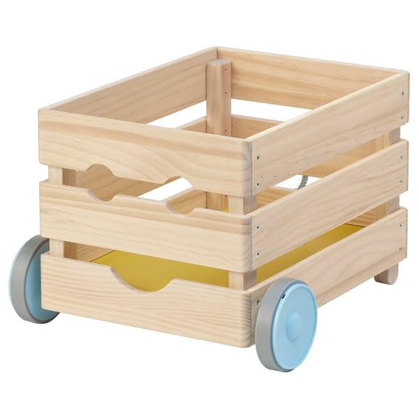 ProTuning FLISAT Contenitore per giocattoli con ruote, 38x43x29 cm