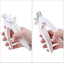 SHILLS PROFESSIONAL Triple Cut Acrylic Tip Cutter With Catcher & Measuring Dial 6 Size Options Professional Acrylic Nail Clipper-Nail Tip Cutter gallery image