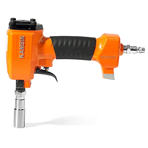 Kamsin 1620 Pneumatic Decorative Nailer 16.2mm Diameter Deco Nailer Air Power Finish Nailer Deco Tack Nailer for Furniture, Sofa Leather, Upholstering