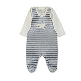 Hochwertige Verarbeitung und Materialien: Strampler: 76 % Baumwolle, 24 % Polyester; Pullover: 95 % Baumwolle, 5 % Elasthan