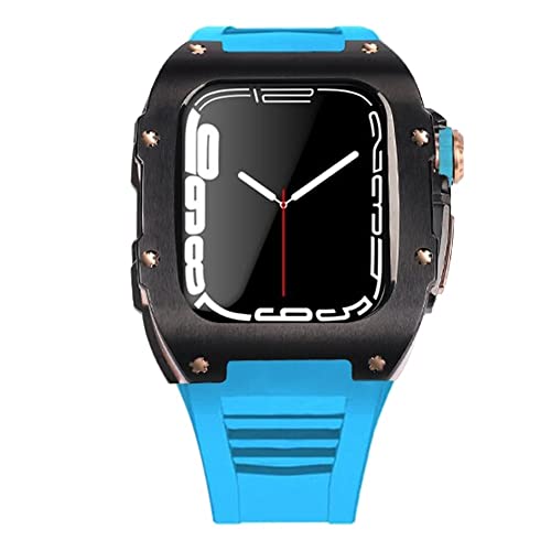 Boîtier en alliage de titane pour iWatch 7 6 5 4 SE 44mm 45mm