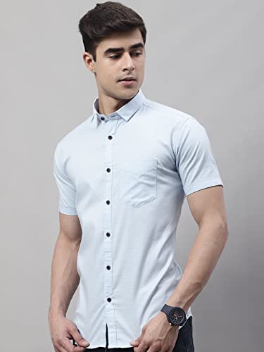 Image of Majestic Man Men's Cotton Slim Fit Shirt