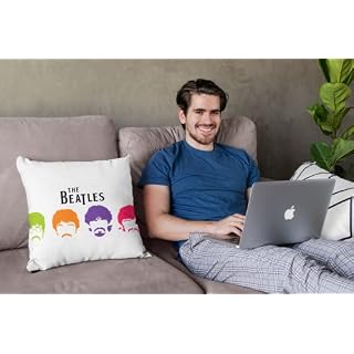 Coussin Beatles Caras avec rembourrage – Décoration pour la maison – Cadeau original pour événements ou anniversaires… - Les Beatles, Paul McCartney, John Lennon, RIngo Starr, George Harrison Coussin Beatles Caras avec rembourrage - Décoration pour la maison - Cadeau original pour événements ou anniversaires… – Image 2