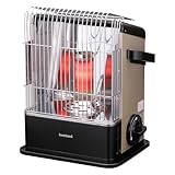 Iwatani イワタニ 岩谷 カセットガスストーブ ハイパワータイプ デカ暖 対流式 ブラック＆シャンパンゴールド CB-CGS-HPR