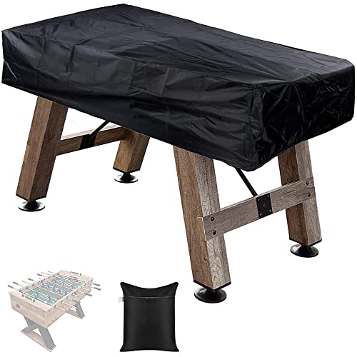 Skyour Foosball Table Cover Waterproof Outdoor Soccer Table Cover Protection Dustproof Foosball Table Covers for Game Room Universal Patio Coffee Chair Furniture Table Cover