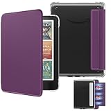 Ultra-léger et facile à transporter : cet étui est doté d'une couverture magnétique amovible. Profitez d'une expérience de lecture minimaliste et ultra-portable lors de vos déplacements, ou remettez la couverture en place pour une protection complète. Son design fin ajoute un minimum d'encombrement pour un transport sans effort.
