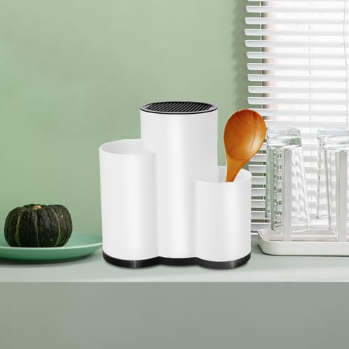 Support de rangement pour couverts de cuisine sur plan de travail