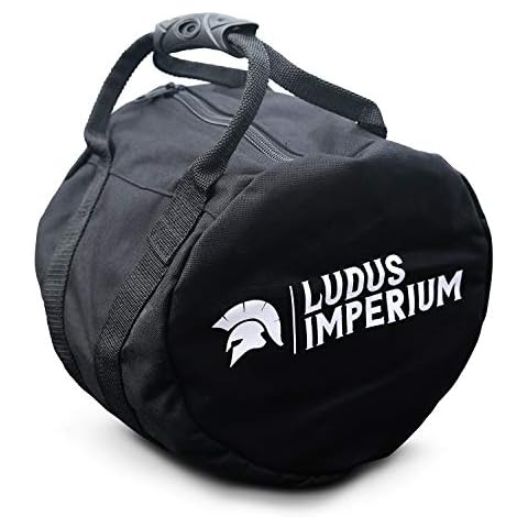 Ludus Imperium Adjustable Kettlebell Sandbag - Kettlebell Weights, Heavy Duty Workout Sandbags for Training, Fitness, Cross-Training & Exercise, Workouts, Sandbag Weights, up to 45 LB Cover