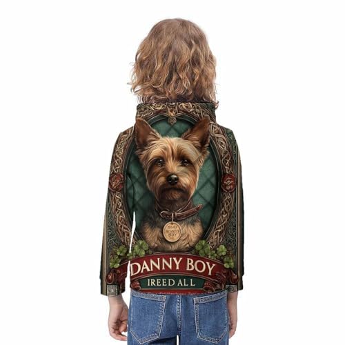 Sweat à capuche pour enfants 12-14 ans pull chaud mi-saison