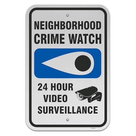Brimar Neighborhood Crime Watch Sign