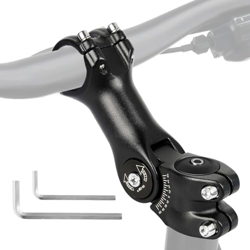 Lenkererhöhung Fahrrad, Fahrradlenker Vorbau 31.8 mm × 120 mm...