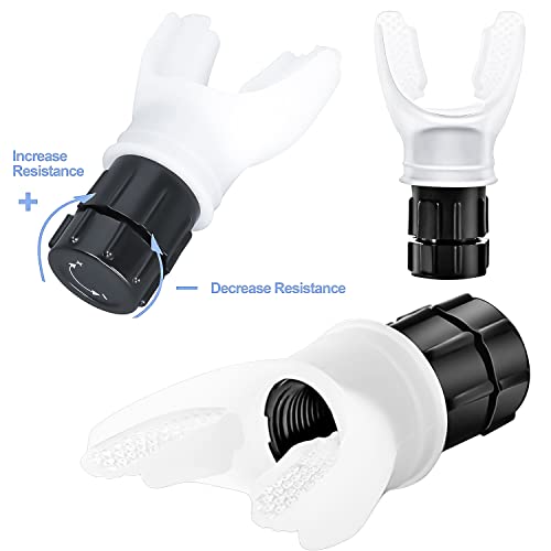 Breathing Exercise Device For Lungs, Lung Expansion Training, Lung Exerciser Device With Adjustable Resistance, Increase Lung Capacity, Improve Sleep & Physical Performance #TOP2