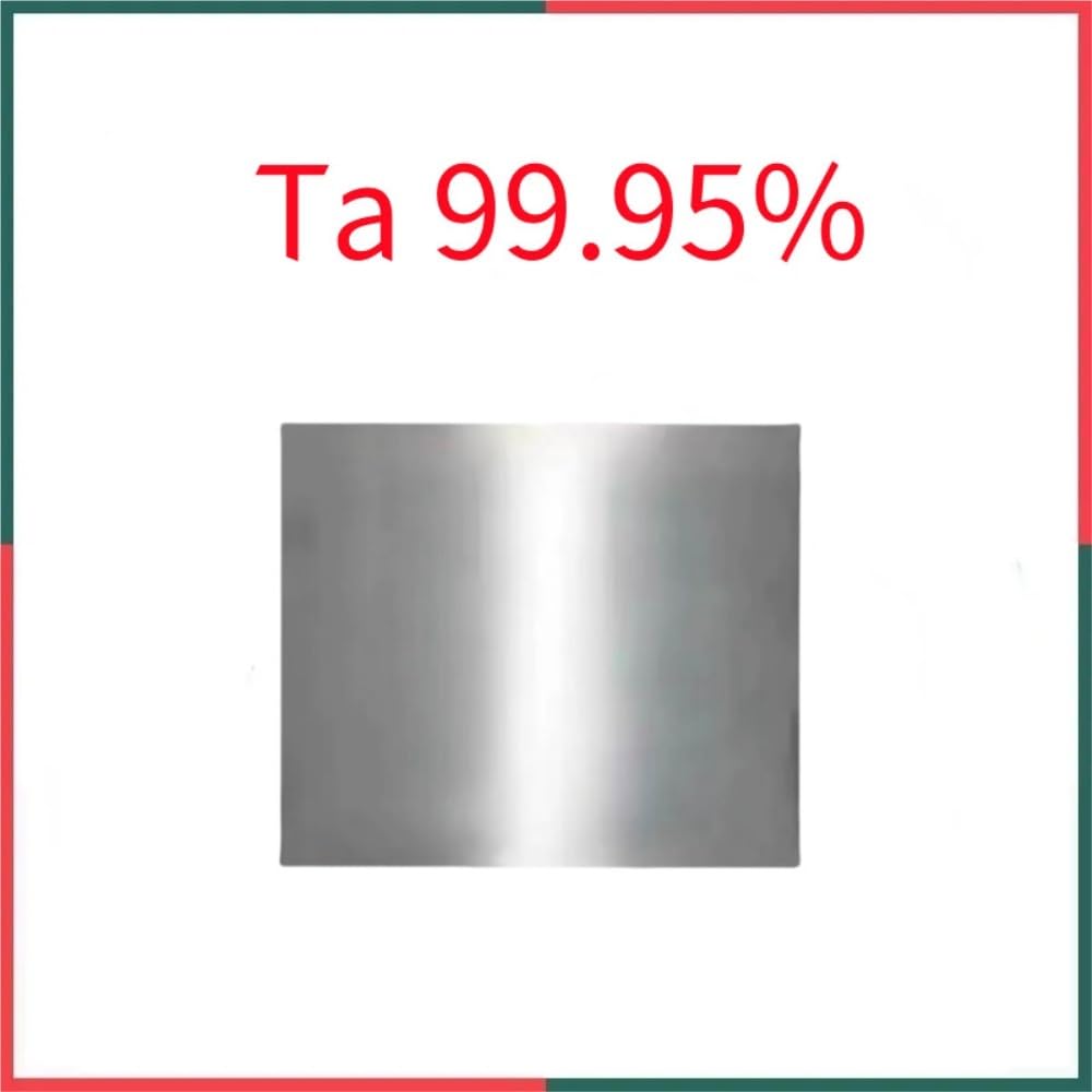 1 lámina de tantalio de alta pureza Ta99,95% for investigación y experimentación científica.(0.1x100x100mm)