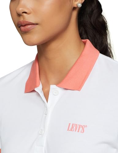 Image of Levi's Women's Cotton Regular Fit Polo Shirt