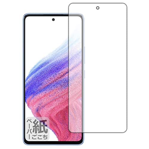 PDA�H�[ Galaxy A53 5G ���ɏ����悤�ȕ`���S�n �ی� �t�B���� [�O�ʗp] [�w��F�ؑΉ�] ���˒ጸ ���{��