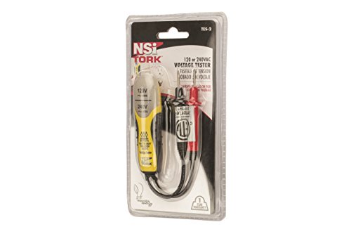 Nsi Industries Tes-2 Voltage Tester, 120 Or 240 Vac, Neon #TOP3