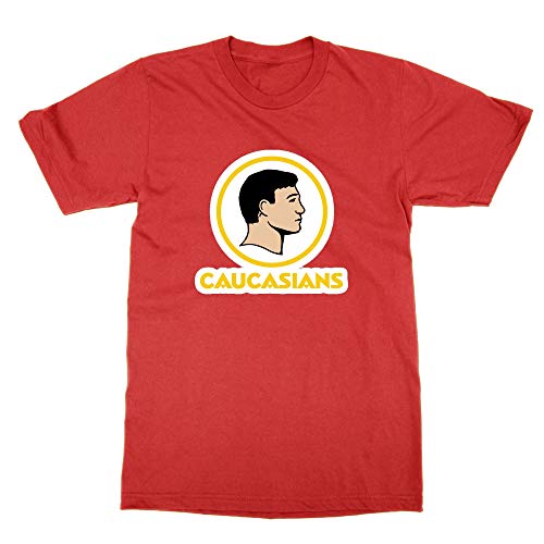 T-shirt avec logo de football Caucasions en coton doux pour homme