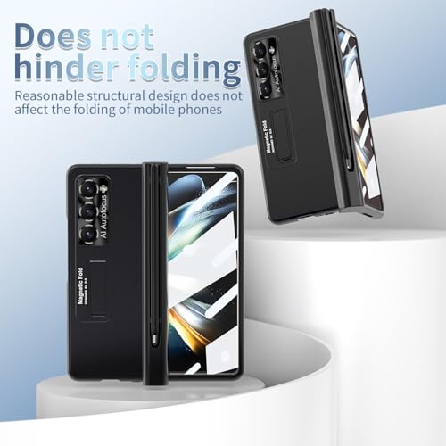 Coque pour Z Fold 3 avec charnière et protège-écran S Pen