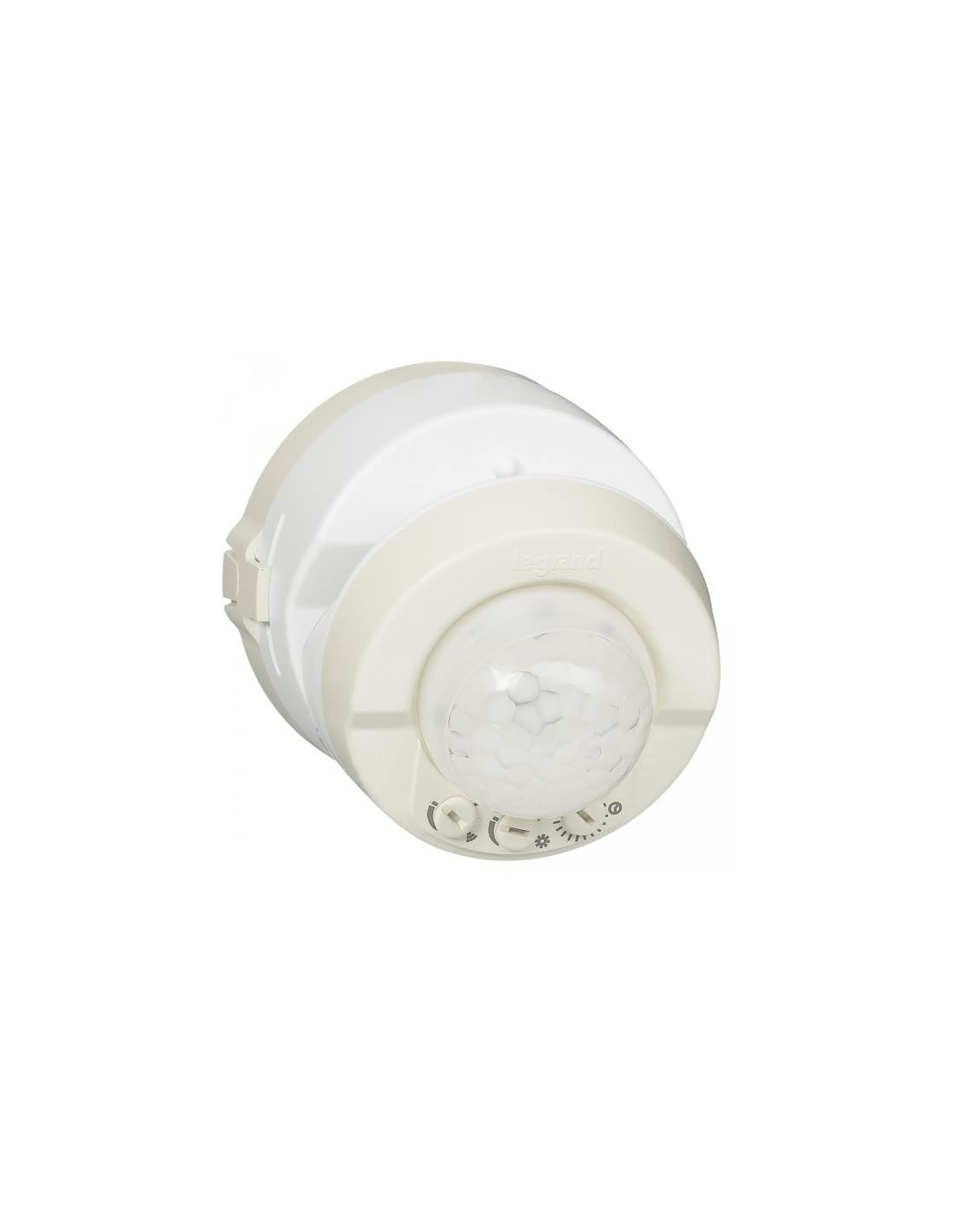 Legrand 048898 Détecteur de Mouvement Etanche Eco1 3 Fils, Neutre Plexo IP55 Complet Saillie, Blanc