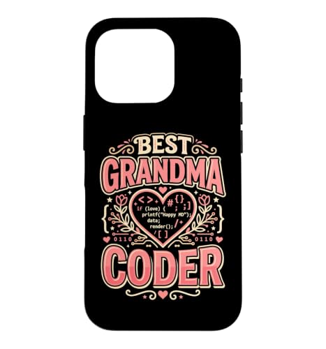 Developer Best Grandma Coder �i���o�[�v���O���}�[ �X�}�z�P�[�X iPhone 16 Pro �p