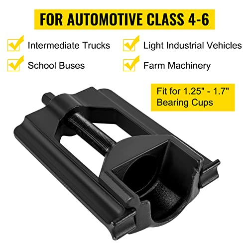 Vevor U Joint Puller, Class 4-6 Universal Joint Puller, 1.25" - 1.7" Automotive U Joint Tools, U Joint Removal Tool With Hook Set, Steel U-Joint Remover Works On Most Vehicles And Light Duty Trucks #TOP2