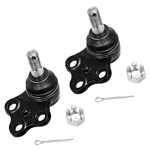 Image of Detroit Axle - 6pc Front End Control Arms Kit for 1996-2004 Nissan Pathfinder, 1997-2003 INFINITI QX4, 2 Lower Control Arms 2 Lower Ball Joints 2 Sway Bars 1998 1999 2000 2001 2002 Replacement