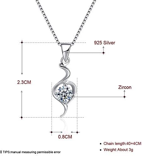S High-Grade Non-Allergic Jewelry Necklace Popular Elegant Ladies Gift image 2