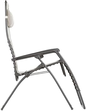 Lafuma Relax Armchair without Gravity - XL RSXA Clip XL Batyline Iso Beige Seigle