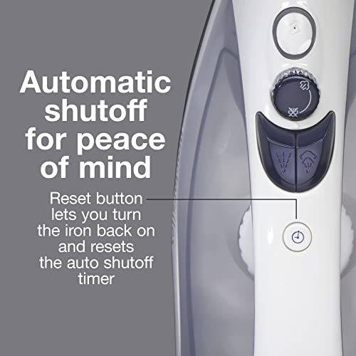 Proctor Silex Steam Iron for Clothes With Adjustable Steam Settings - image 4