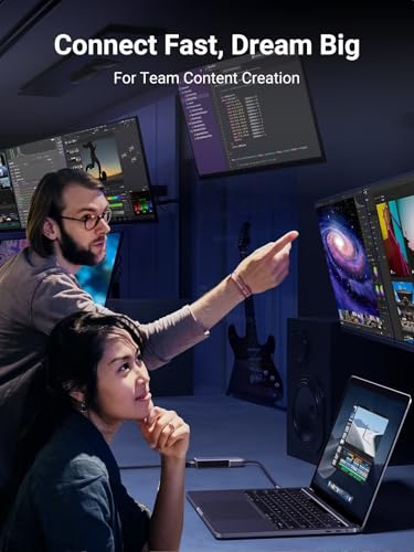 UGREEN USB C Ethernet Adapter, 5Gbps High-Speed Network Adapter for Gaming, RJ45 Gigabit LAN Adaptor, Compatible with Thunderbolt 3 Mac, Windows, MacOS, iOS, Tablet, iPad, iPhone 15/16,Switch,NAS - Image 4