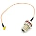 Extension Cable RG316 Pigtail MCX Plug Right Angle to N Female Bulkhead O-Ring Connector Ships from USA