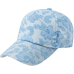 Ropa De Trabajo Dama QIFLY Gorra de béisbol unisex para correr, verano, ocio, gorra de béisbol vintage, gorra de deporte, gorra de camionero para adultos, gorra de béisbol con red - gorra de malla, 0B-azul cielo, Talla