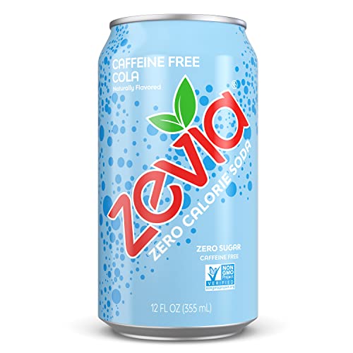 Zevia Zero Calorie Soda, Caffeine Free Cola, 12 Ounce Cans (Pack Of 24) #TOP4
