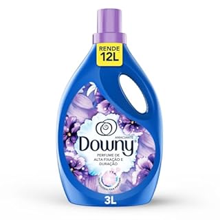 Downy Amaciante Concentrado Lirios Do Campo 3L, Rende 12L, Perfume com Notas de Lavanda e Algodão