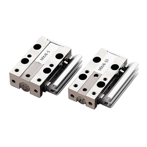 Cylindre coulissant pneumatique MXJ6 table micrométrique double effet